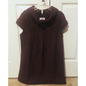 Mock Neck Sweater Dress